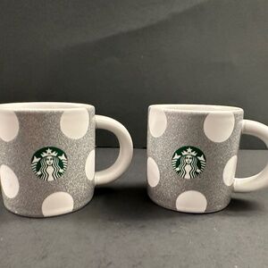 Two Brand New Starbucks Espresso Cups
